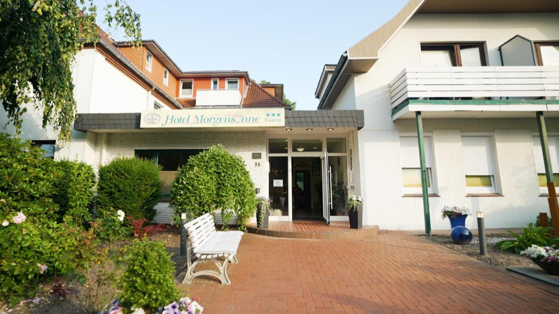 Hotel Morgensonne Garni Бюзум Екстер'єр фото